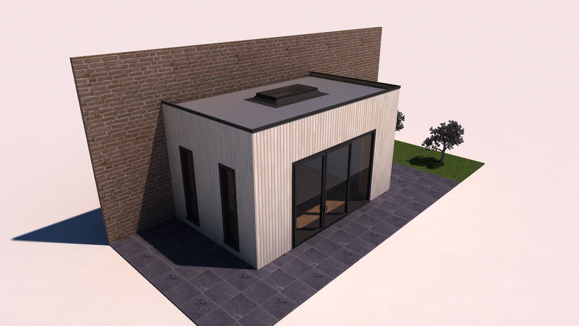 Aanbouw Prefab